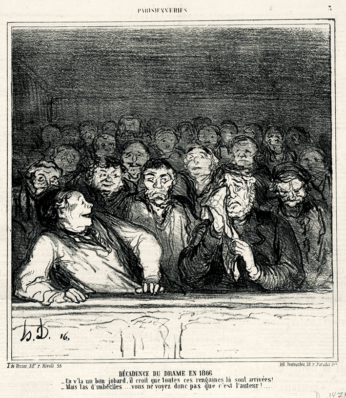  奥诺雷·杜米埃 Honore Daumier ——1866年的悲剧